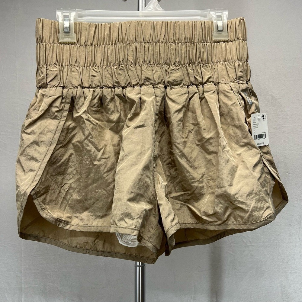 Free people Women's Tan Athletic Shorts large
